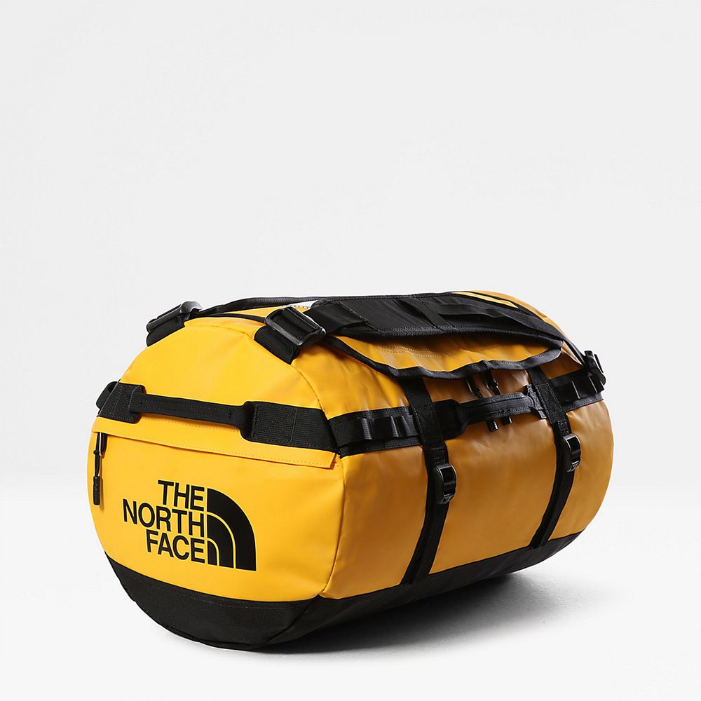 The North Face Duffel Bag Mens Australia - The North Face Base Camp - Small Gold / Black (CNT-039812